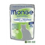 MONGE CAT NATURAL BUSTE TONNO DEL PACIFICO GR. 80